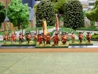 Painted 28mm British 28th Regt  Of Foot  french   Indian War   b-104 