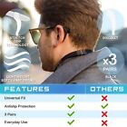 Anchor Glasses Straps - 3 Pack - Sunglasses Retainer Anti-slip Glasses Grip E