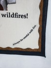 Smokey The Bear Vintage Bandana Scarf Neckerchief Prevent Forest Fires 18  X 18 