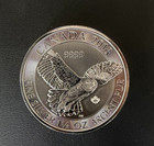 2018 Canadian Snow Owl 1 5 Ozt 9999 Silver Round Bu Single Round Coin
