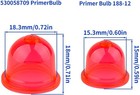Carburetor Primer Bulb Assortment For String Trimmers Blowers Edgers