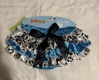 New Lot Of 3 Baby Satin Ruffle Bow Bloomer Diaper Cover   Size S  0-3 Mo 
