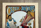 Clifton Chenier Original 1978 New Orleans Silkscreened Poster Maria Laredo Rare