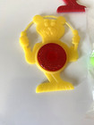 Vtg Sugar Crisp Cereal Sugar Bear 2 Bicycle Reflectors And 4 Premiums Post Lot