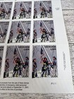 New usps 2001 America Responds 9 11 Heroes Usa First Class Flag Stamp sheet 20
