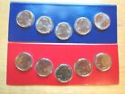 2019 America The Beautiful P   D Uncirculated Set Sealed Mint Cello 10 Coin Lot