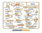 Essential Basic   Advanced Knots Chart Camping  Climbing Hiking Tent   Boating