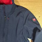 Chick-fil-a Team Blue Red Fleece Lined Waterproof Oobe Jacket Women s Us Small