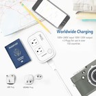 International Power Step Down 220v To 110v Travel Voltage Converter