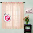 Acrylic Fashion Decorative Home Rolling Shower Curtain Hooks Rhinestones Bathroo