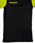 Reusch Soccer Goalkeeper Long Sleeve Padded Jersey Top Black Yellow Youth Large
