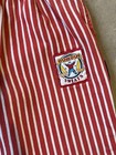 Osh Gosh Rough Tough Denim Stripe Sweats Pants Railroad Stripe
