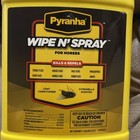 Pyranha Wipe N  Spray Fly Spray Rtu Citronella Scent  1 Gallon