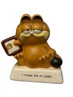 Vintage Enesco 1981 Garfield Cat    i Think I m In Love     Figure Figurine 3 25   