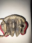 Vintage The Great American Buckle Co Chicago Knocking Boots Western Belt Buckle 