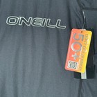 O Neill Rash Guard Mens Small Black Basic Skins Short Sleeve