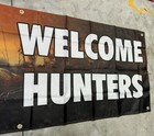 New Busch  busch Lite Logo Only Hunting - Welcome Hunters 2x6 Banner