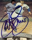 Scott Servais 1998 Topps Finest Authentic Signed Autograph Auto Card Chicago Cub