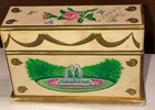 Lancome Perfume Box Mini Bottles Majestic Gardens 1944 French France Vintage