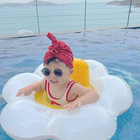 Baby Swimming Float  Inflatable Swim Ring Cute Floaties With Seat And Handle Poo