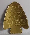 National Parks Of America Curved Metal Hiking walking Stick Medallion New Unused