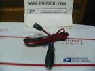 Power Cord Cb Cobra Uniden  Hd 16 Gage 4 Amp 3 Pin With Cig Lighter Plug