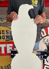 Antique Vintage Old Style Sign Case Eagle 36x15 Not Porcelain Made Usa