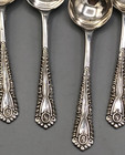 Set Of 7 Vintage Sterling Silver Salt Spoons 2 25  With English Hallmarks
