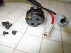 Singer Sewing Machine 301a Bakelite Foot Pedal Receptacle  Black - 301