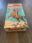 Carnell Roundup Cowboy Outfit Box W hubley Texan Jr  Cap Gun   Leather Holster