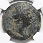 Huge Otho  Ad 69 Ae Bronze Antioch Coin  Roman Empire  Ngc  Year Of 4 Emperors 