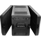 6u Rack Case Space 10 2  Deep Rackmount Flight Cases Microphone Carrying Case