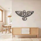 Metal Aztec Cactus Desert Southwestern Wall Decor 17 6 l X 9 6 w Black Eagle