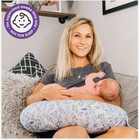Boppy Nursing Pillow Original   1 Selling Nursing Pillow- Gray Taupe Leaves