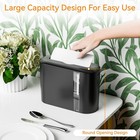 Touchless Paper Towel Dispenser Countertop Black Commercial Multifold Holder