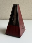 Wittner Metronome Malzel  Plastic Case Walnut Wood Grain Color Made In Germany