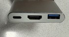 Usb-c Digital Av Multiport Adapter For Macbook Iphone Ipad Samsung Android Lapto