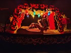 1960s Italian Venice Souvenir - Gondola Lamp music Box With Twirling Balerina