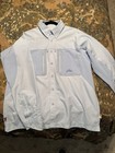 Simms Button Down Vented Fishing Shirt   Men   s Large   Excellent Condition