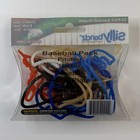 Sillybandz Baseball 24 Pack Shaped Silicone Bracelets New