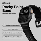 Apple Watch Sport Band 49mm Carbon Black Rocky Point Nomad 1-4 1-11 46 49mm