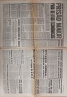 Newspaper  a Capital  Of May 3  1974 - After The Portuguese Revolution