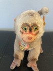 Vintage Steiff Coco Baboon Monkey Mohair Plush Germany Original Tags Button
