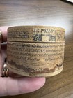 Antique Early 1900s Ja Pozzoni    jap    Complexion Powder Round Wood Box