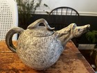 Horse Porcelain Teapot From Happy Appy Valley Studios 1992  274 Rare