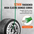 32 Pack Bungee Cords Set 8 Mm Heavy Duty Bungee Straps W a3 Steel Hooks