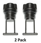 2 Pack Drain Plug Replacement For Polaris 1060125 Virage Slx Genesis Slh Freedom