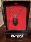 Black And Silver Eminem Limited Edition Mask Pendant Rope Chain Necklaces 