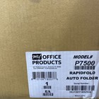 Martin Yale P7500 Rapidfold Auto Paper Folder Gray 8 5x11 14 In