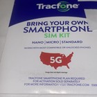 B Tracfone Byop Bring Your Own Phone Sim Card 3 1 Kit Cdma Cell Phone